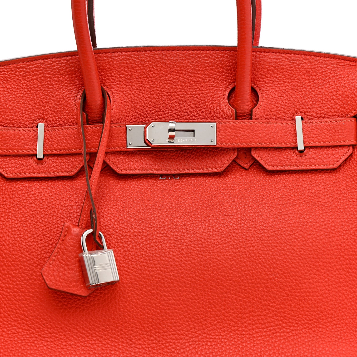 Hermes Togo Birkin 30 Capucine 9 of 15