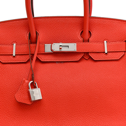 Hermes Togo Birkin 30 Capucine 9 of 15