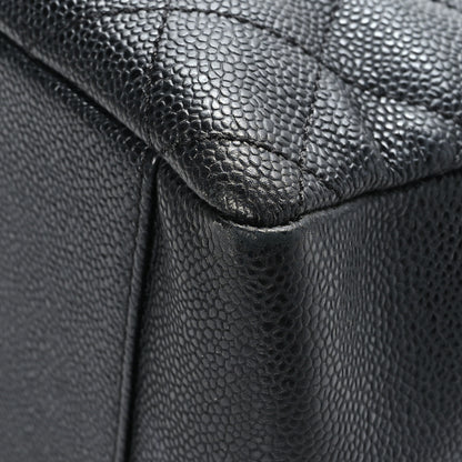 Chanel Caviar Quilted Grand Shopping Tote GST Black 9 of 12