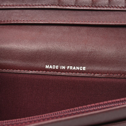 Chanel Lambskin Quilted Yen Wallet Black 7 of 10