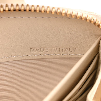 Valentino Garavani Vitello Rockstud Carry Secrets Continental Wallet On Chain Light Ivory 9 of 14