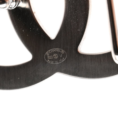 Chanel Calfskin CC Reversible Belt 70 28 Black Burgundy 6 of 6