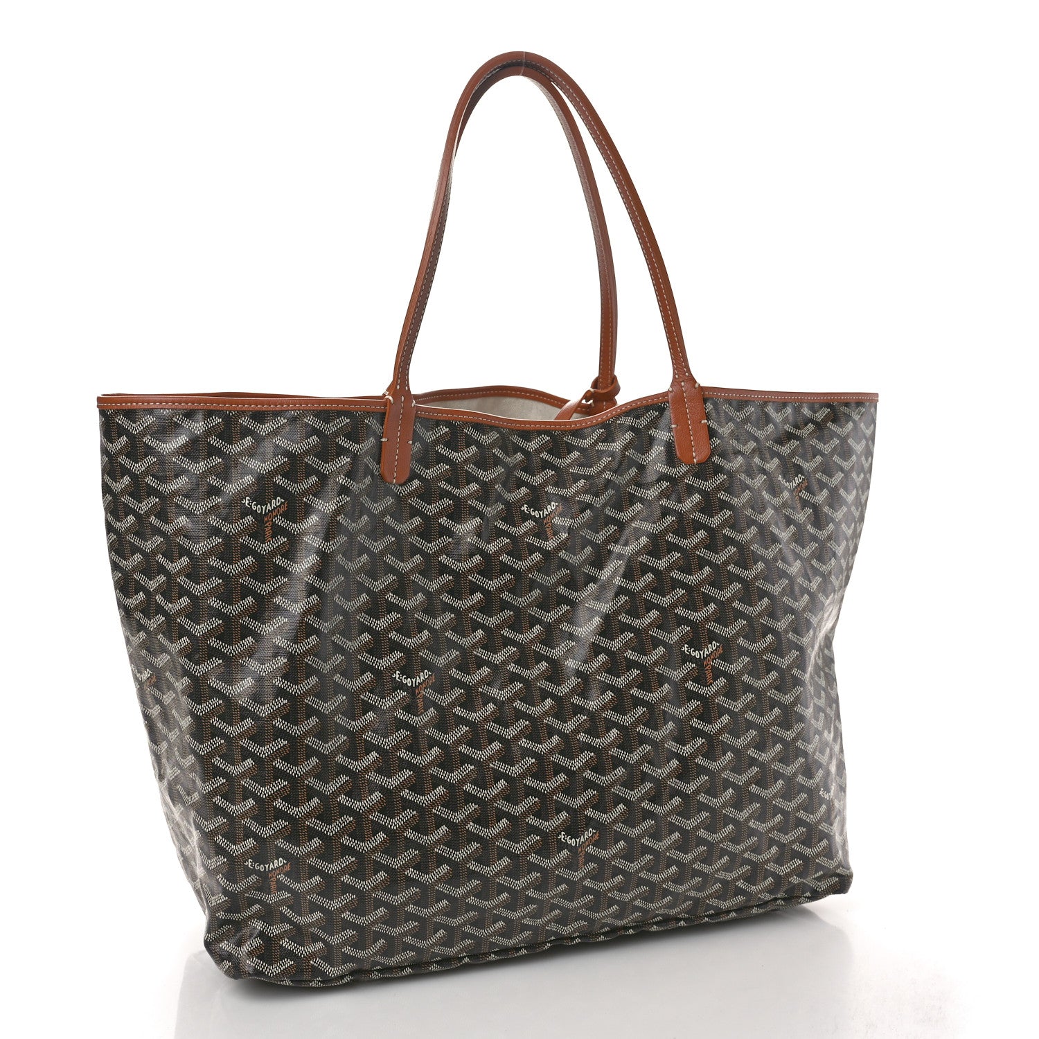 Goyard Goyardine Saint Louis GM Black Gold 4 of 12