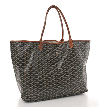 Goyard Goyardine Saint Louis GM Black Gold 4 of 12