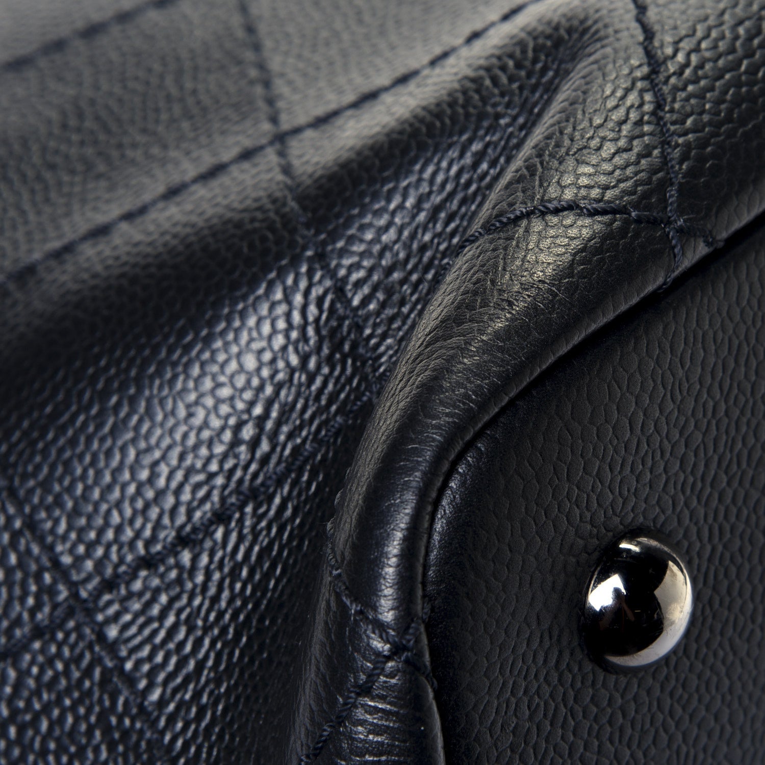 Chanel Grained Calfskin Large Shopping Fever Tote Black 13 of 13