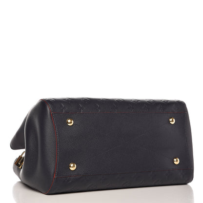 Louis Vuitton Empreinte Montaigne GM Marine Rouge 5 of 6