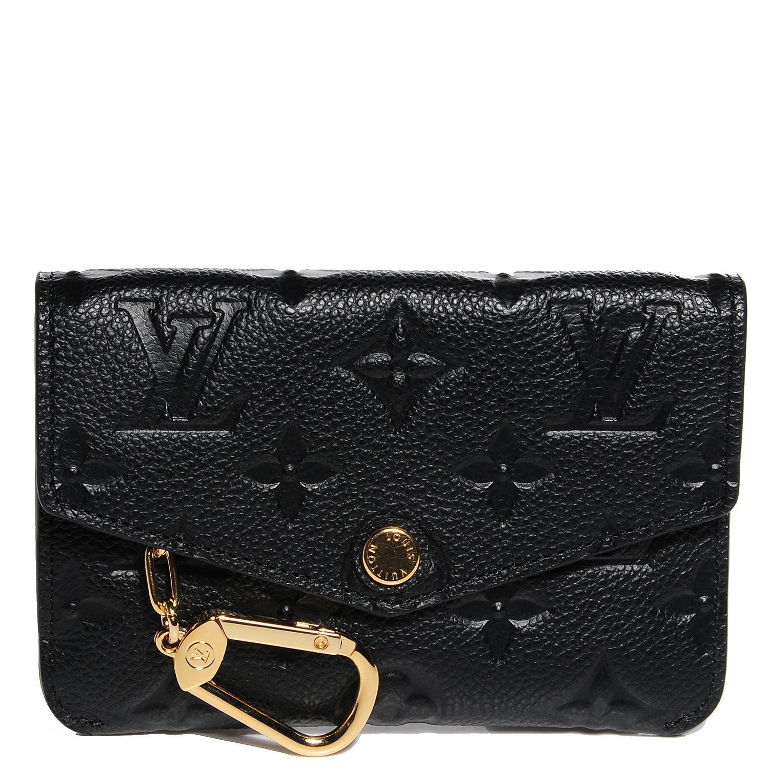Louis Vuitton Empreinte Key Pouch Black 1 of 7
