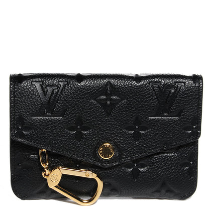 Louis Vuitton Empreinte Key Pouch Black 1 of 7