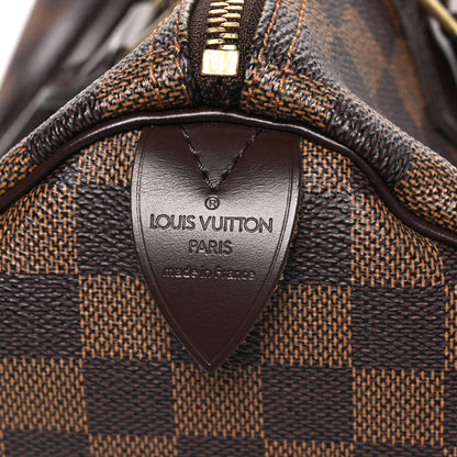 Louis Vuitton Damier Ebene Speedy 30 6 of 11