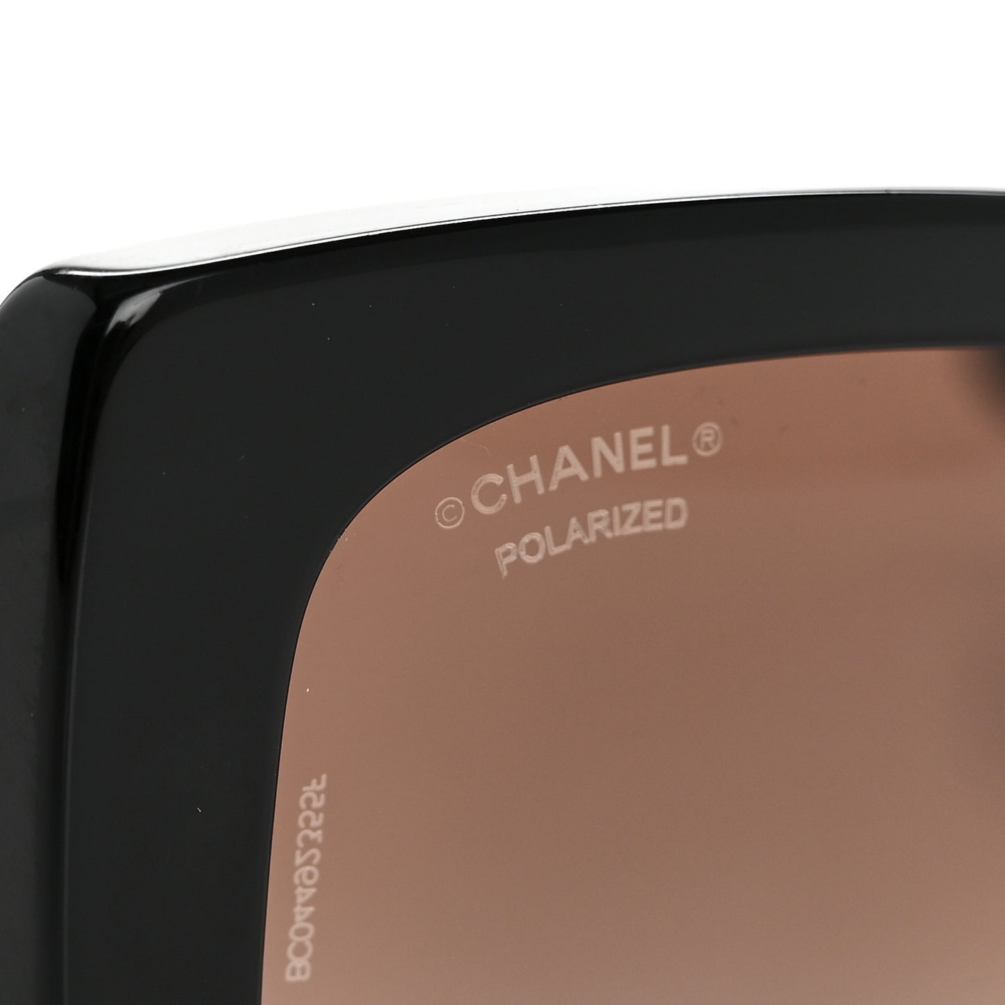 Square Polarized CC Sunglasses 5494-A Black