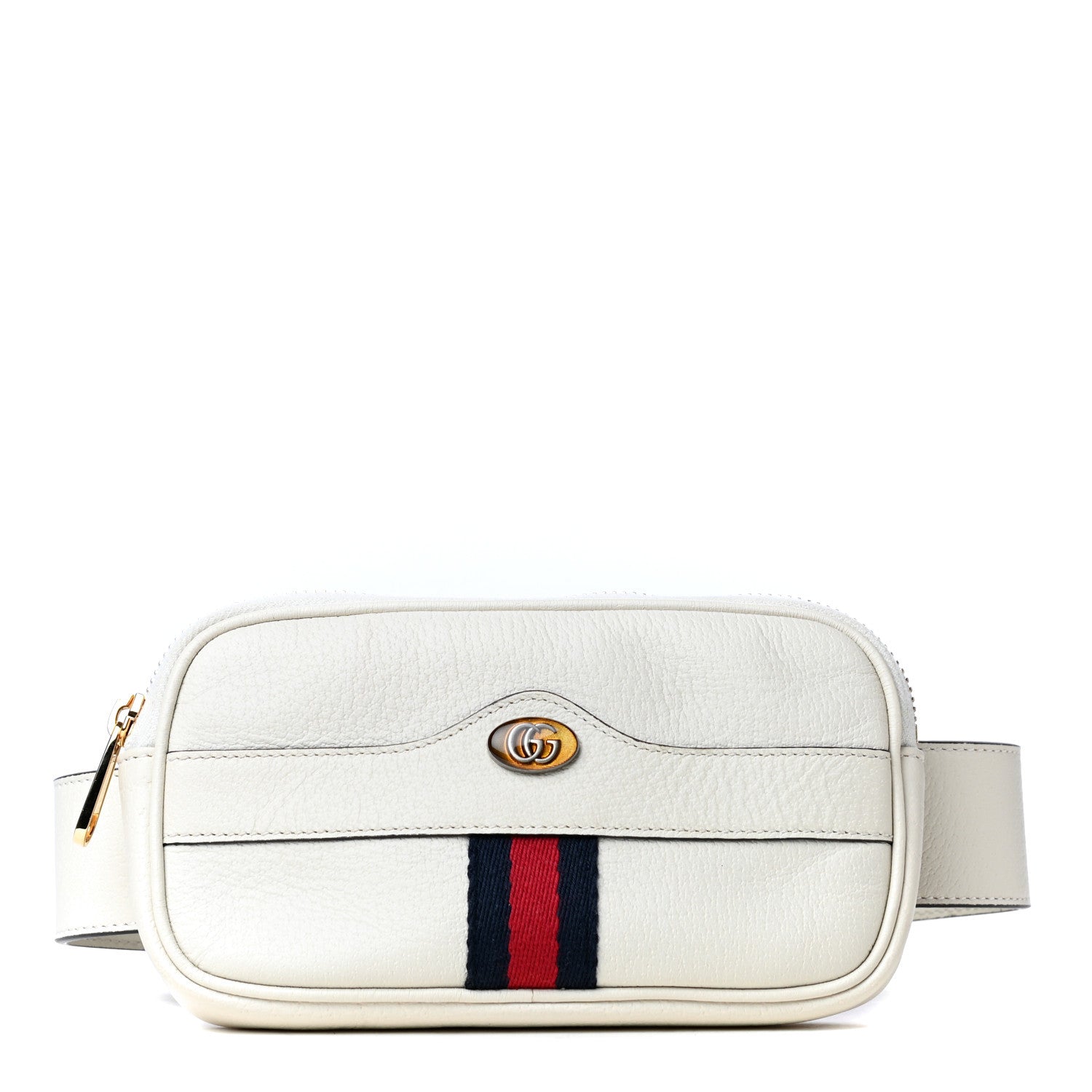 Gucci Grained Calfskin Ophidia Belted iPhone Case 95 28 White 1 of 4