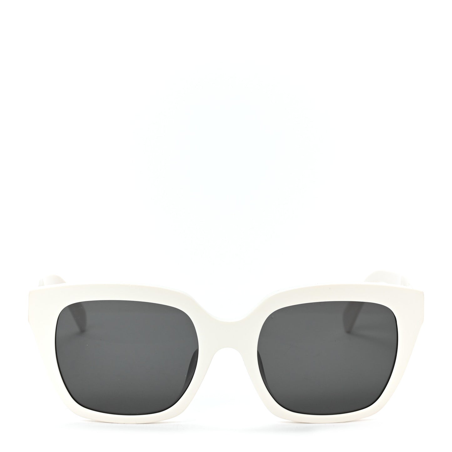 Acetate Sunglasses CL40198F White
