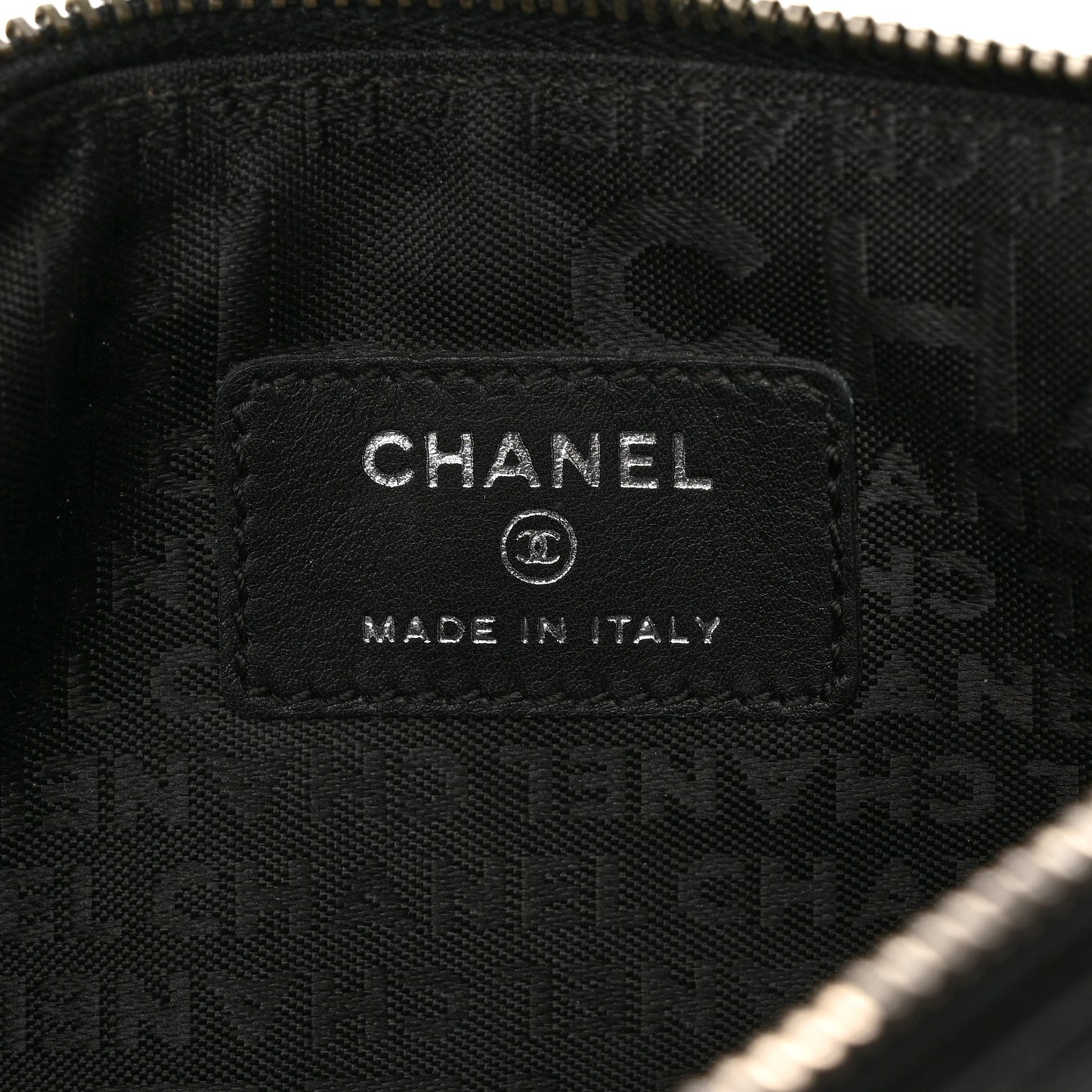 Lambskin Precious Symbols Pochette Black