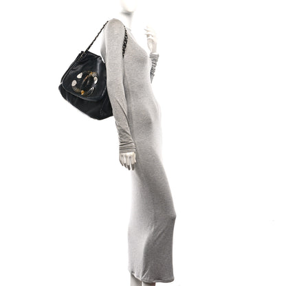 Chanel Lambskin CC Disc Accordion Flap Black 2 of 10