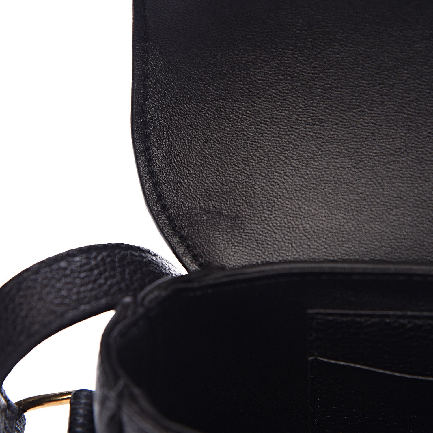 Celine Grained Calfskin Besace Small 16 Black 7 of 11