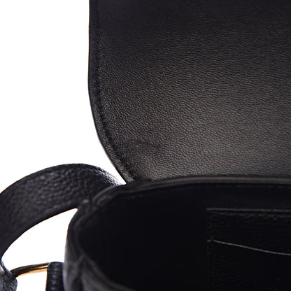 Celine Grained Calfskin Besace Small 16 Black 7 of 11
