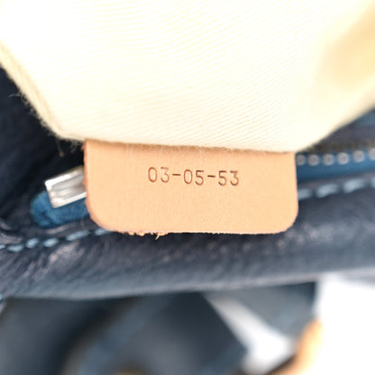 Chloe Calfskin Paddington Satchel Blue 8 of 13