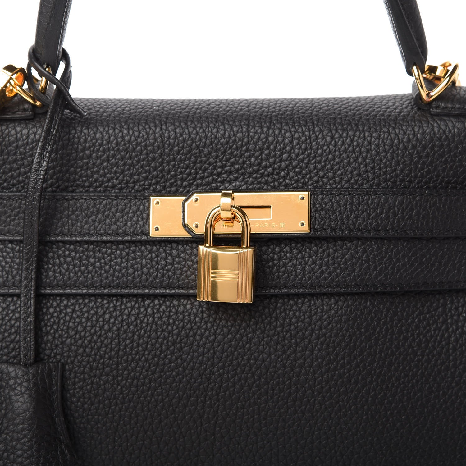 Hermes Togo Kelly Retourne 28 Black 10 of 10
