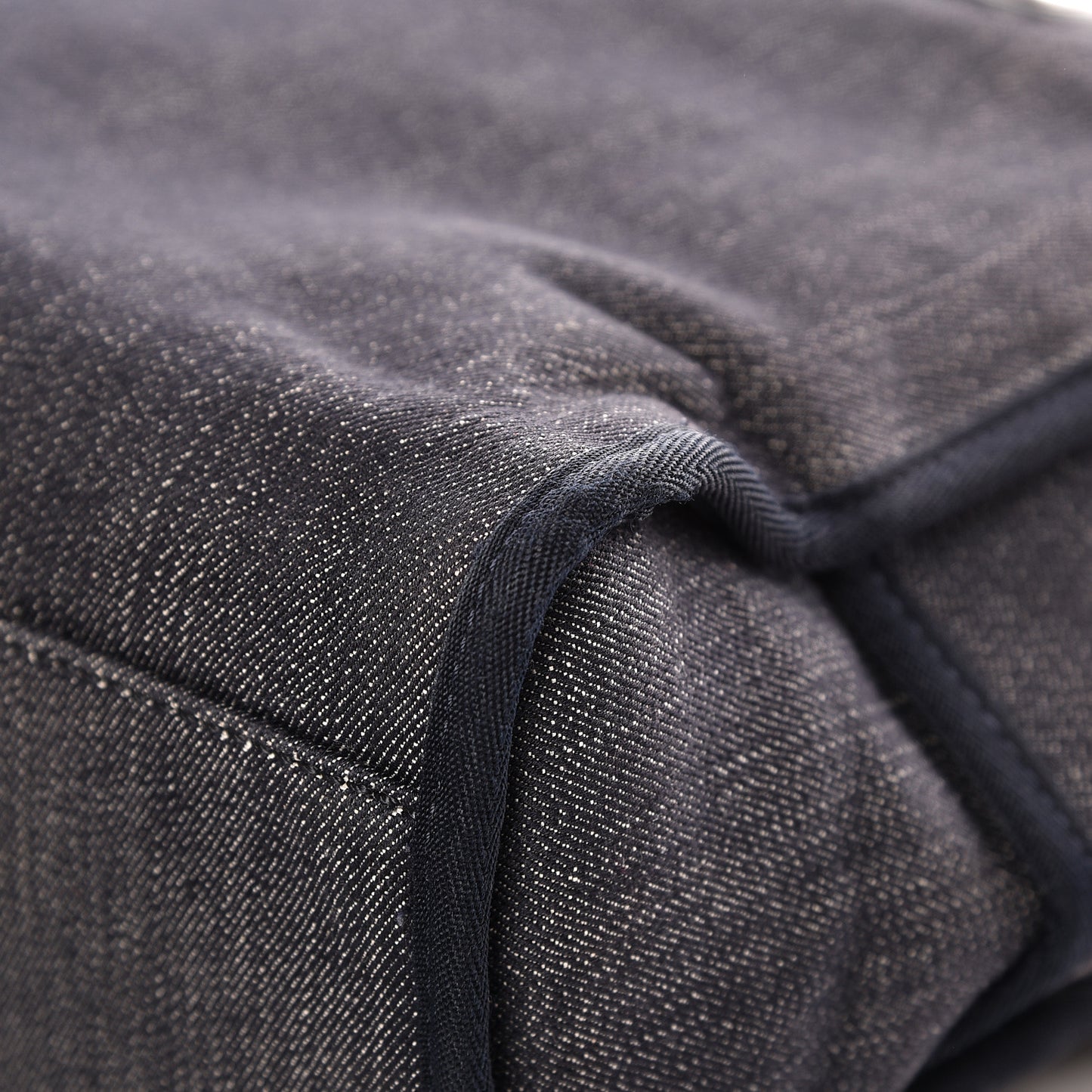 Denim Deauville Bowling Bag Dark Blue