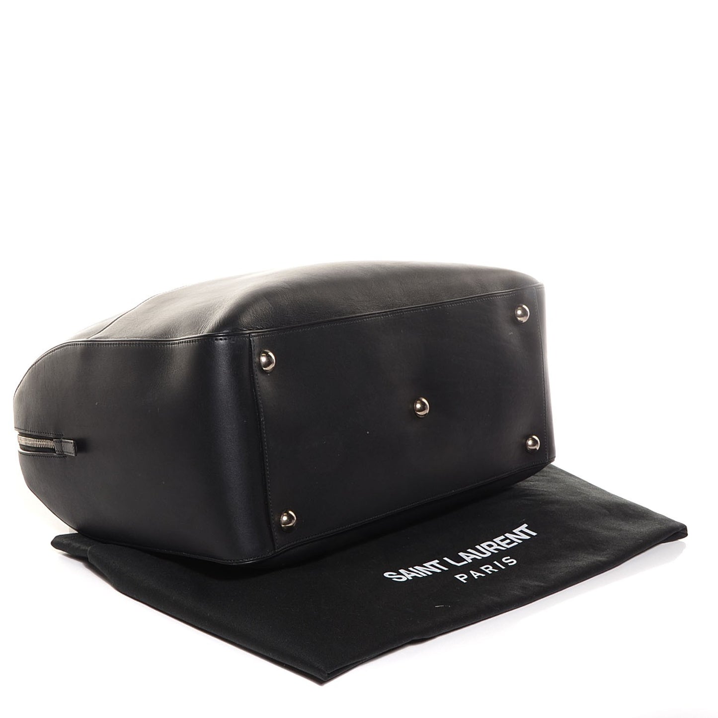 Calfskin Bo Rive Gauche Medium Duffle Black