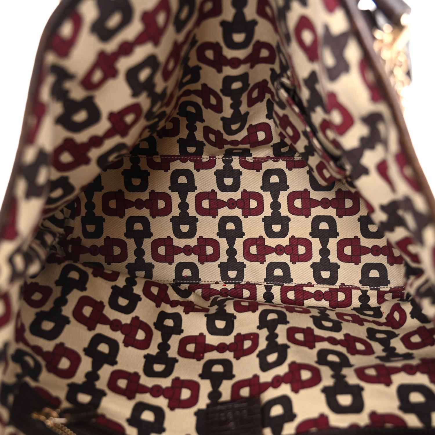 Gucci Monogram Medium Jolicoeur Tote Dark Brown 5 of 12