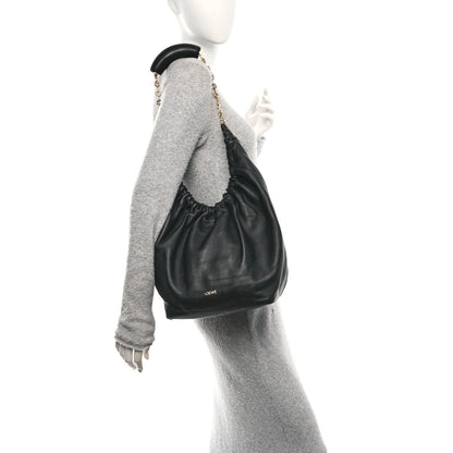 Loewe Buttery Nappa Lambskin Medium Squeeze Bag Black 2 of 10