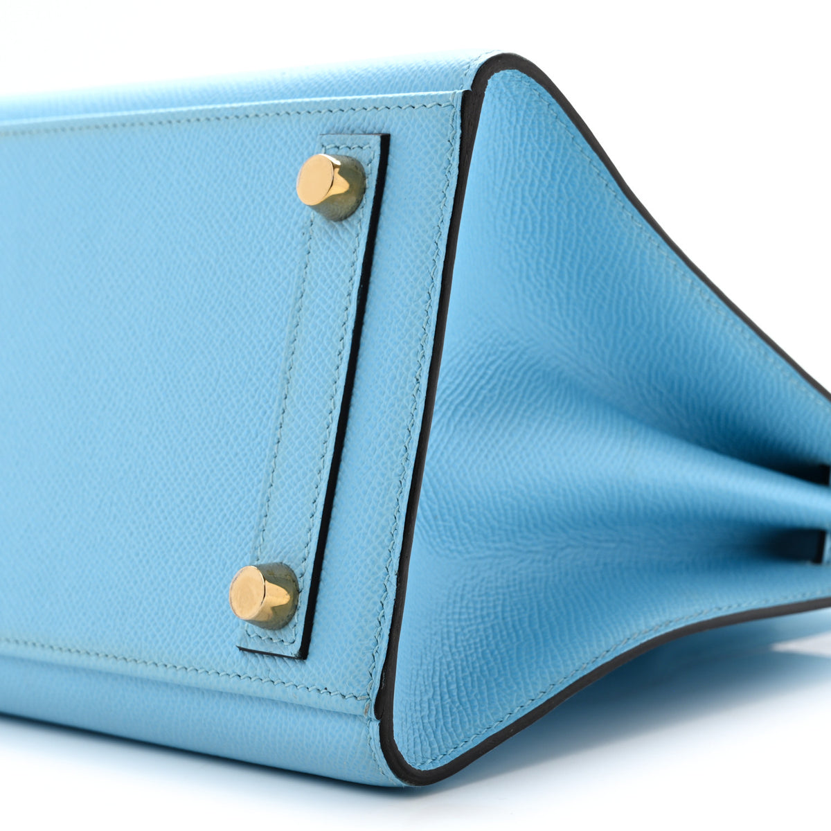 Epsom Birkin Sellier 25 Celeste