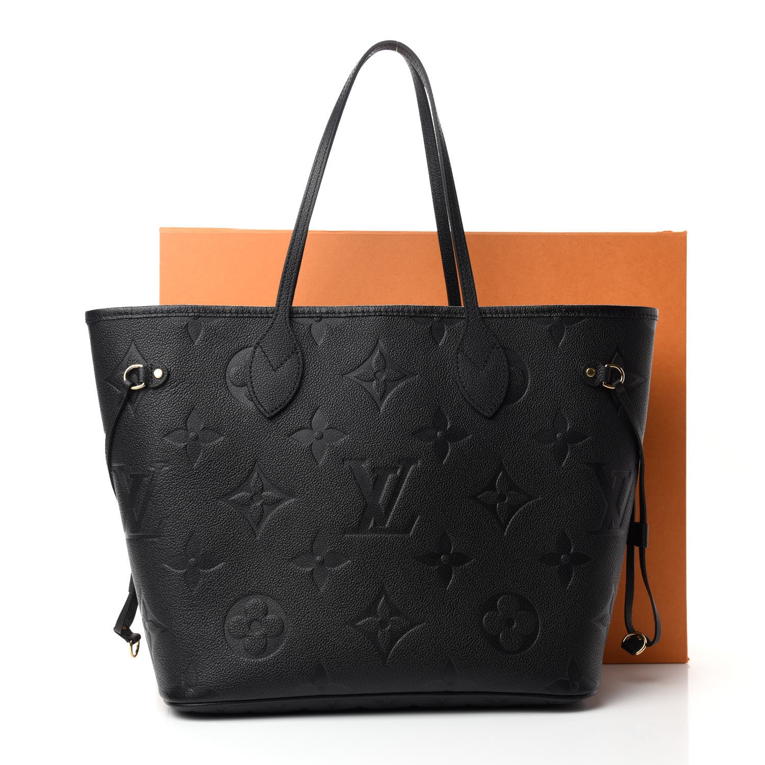 Louis Vuitton Empreinte Monogram Giant Neverfull MM Black 11 of 11