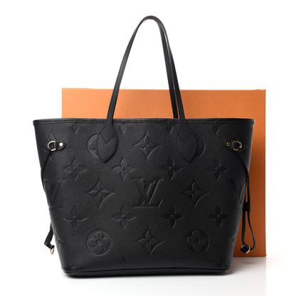 Louis Vuitton Empreinte Monogram Giant Neverfull MM Black 11 of 11