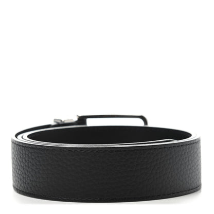 Louis Vuitton Taurillon 35mm Pont Neuf Belt 90 36 Black 2 of 4