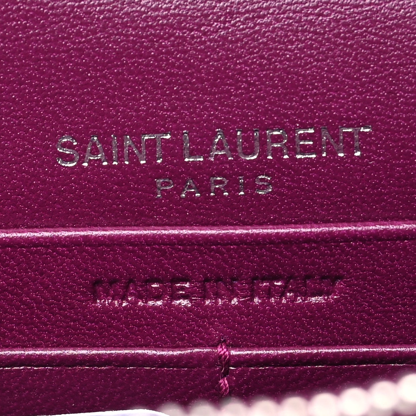 Velvet Crystal Monogram Kate Tassel Shoulder Bag Fuchsia