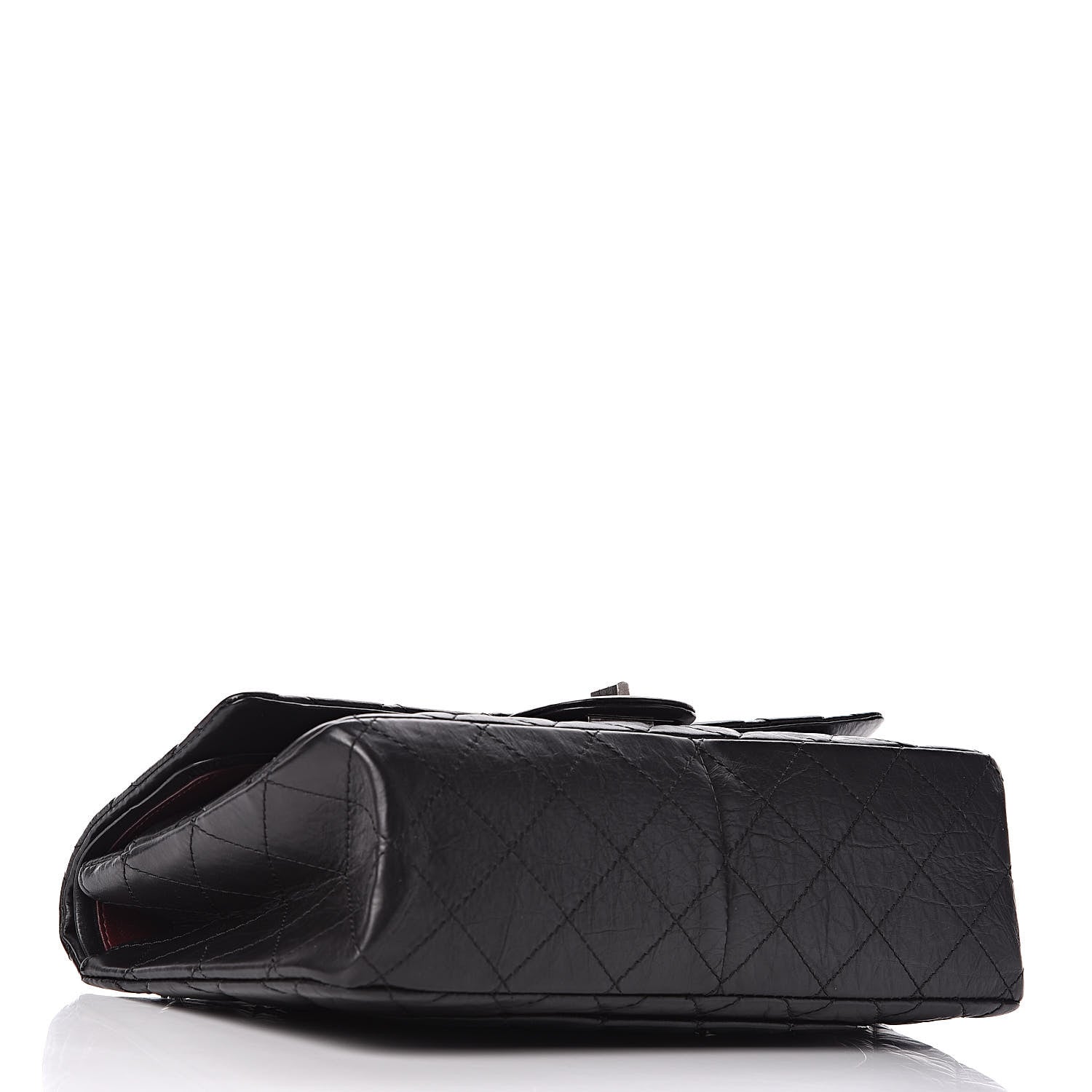 Chanel Aged Calfskin Quilted 2.55 Reissue 227 Flap Black 4 of 11