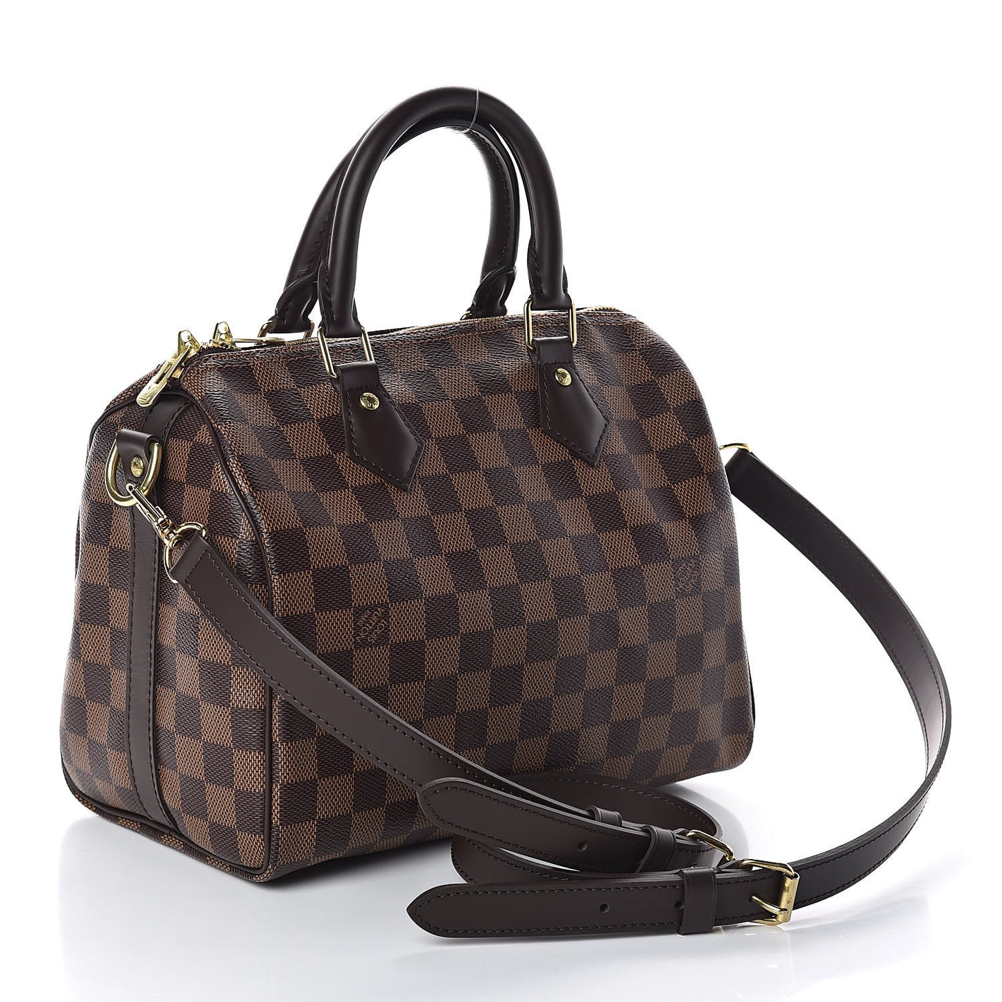 Damier Ebene Speedy Bandouliere 25