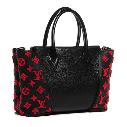 Louis Vuitton Veau Cachemire Tote W BB Black 3 of 8