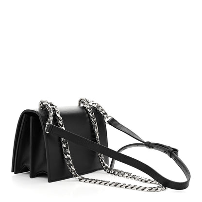 Alexander McQueen Calfskin Knuckle Crossbody Black 3 of 9