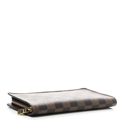 Louis Vuitton Damier Ebene Porte-Monnaie Zippe Zippy Wallet 7 of 16