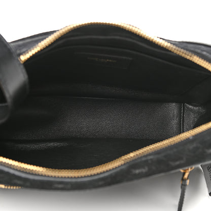 Saint Laurent Monogram All Over Camera Bag Black 5 of 8