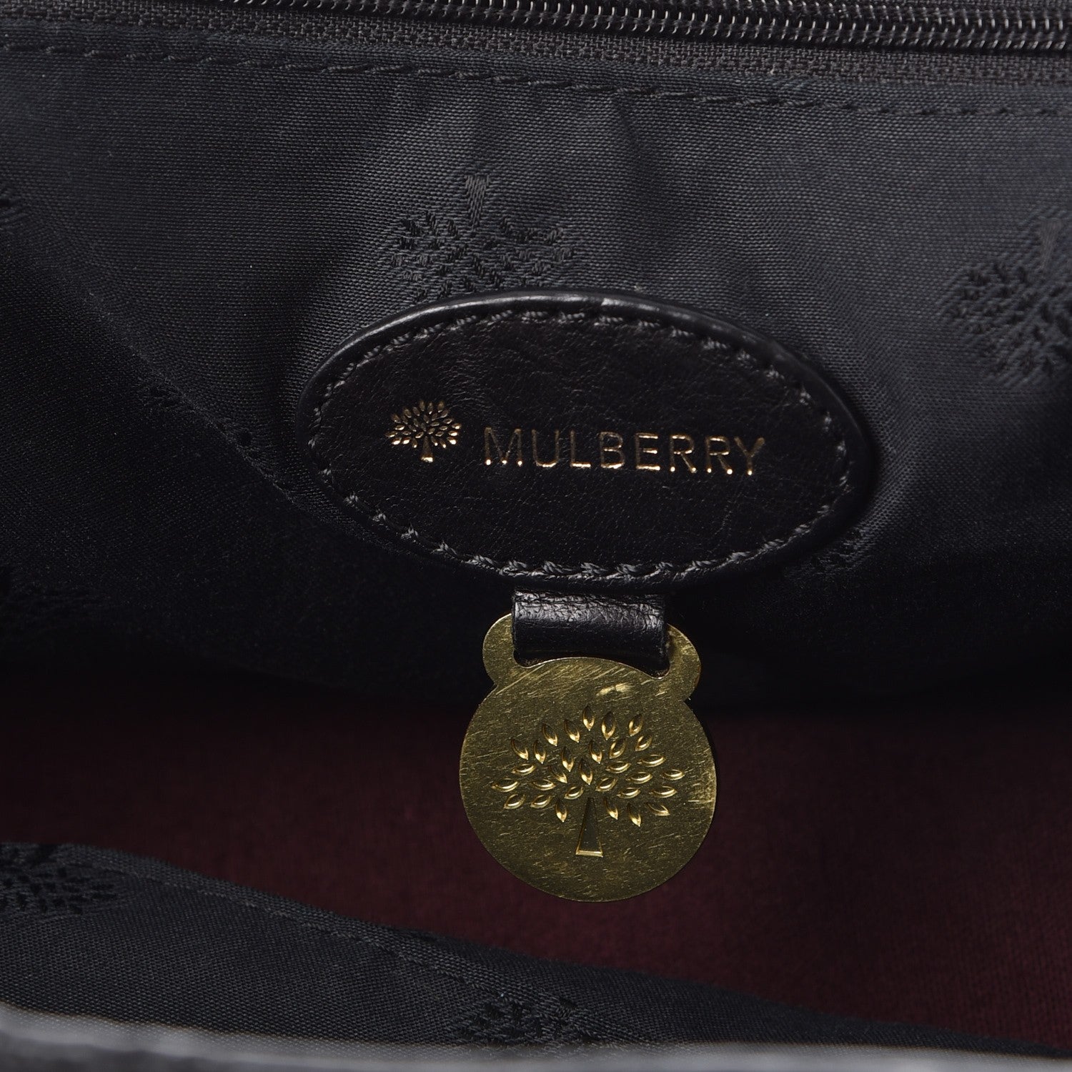 Mulberry Soft Buffalo Oversized Alexa Black 6 of 12