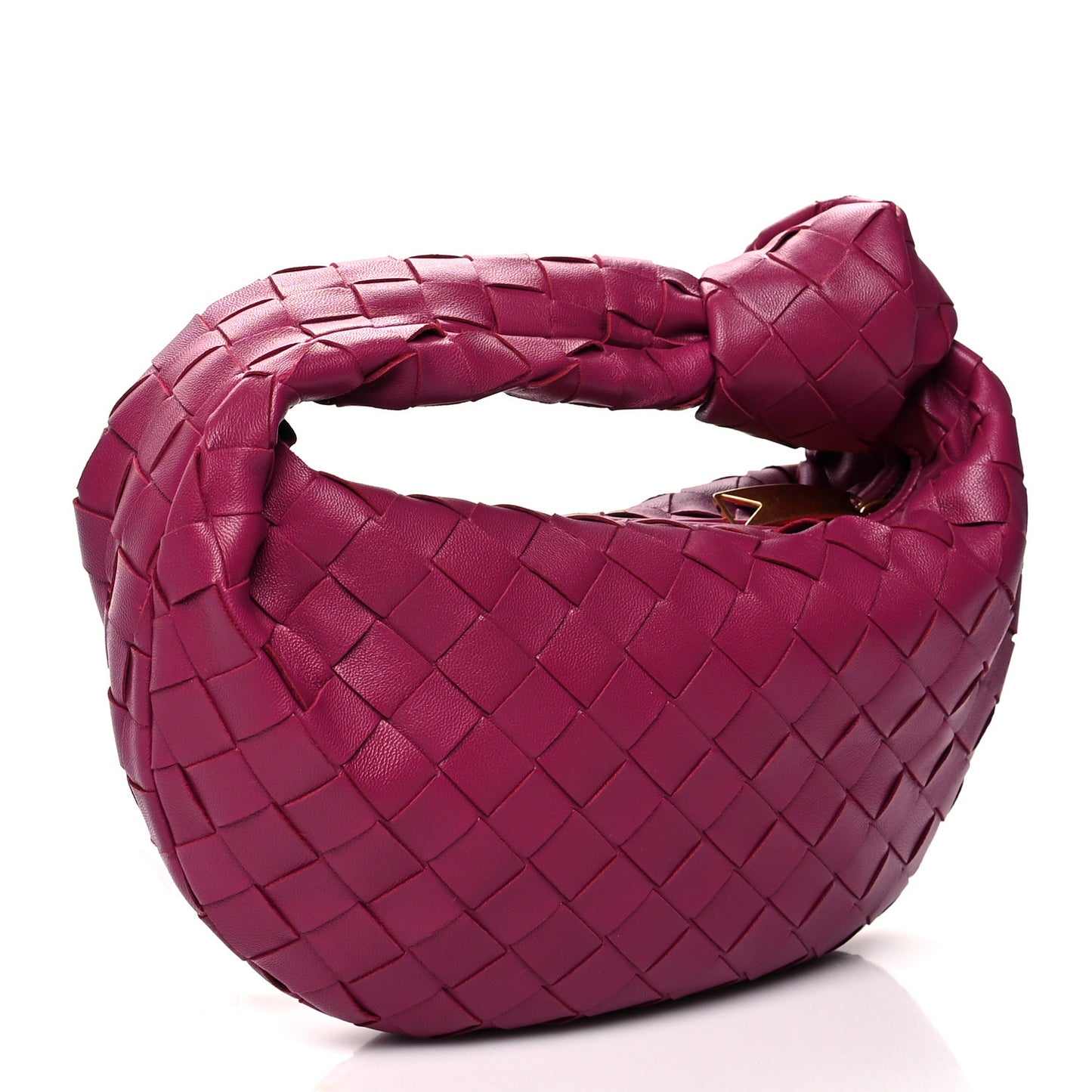 Nappa Intrecciato Mini Jodie Cinnabar