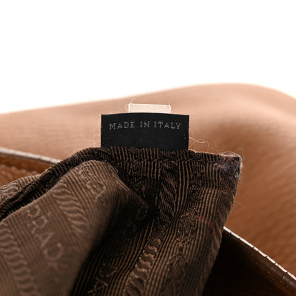 Prada Vitello Daino Hobo Brandy 6 of 13