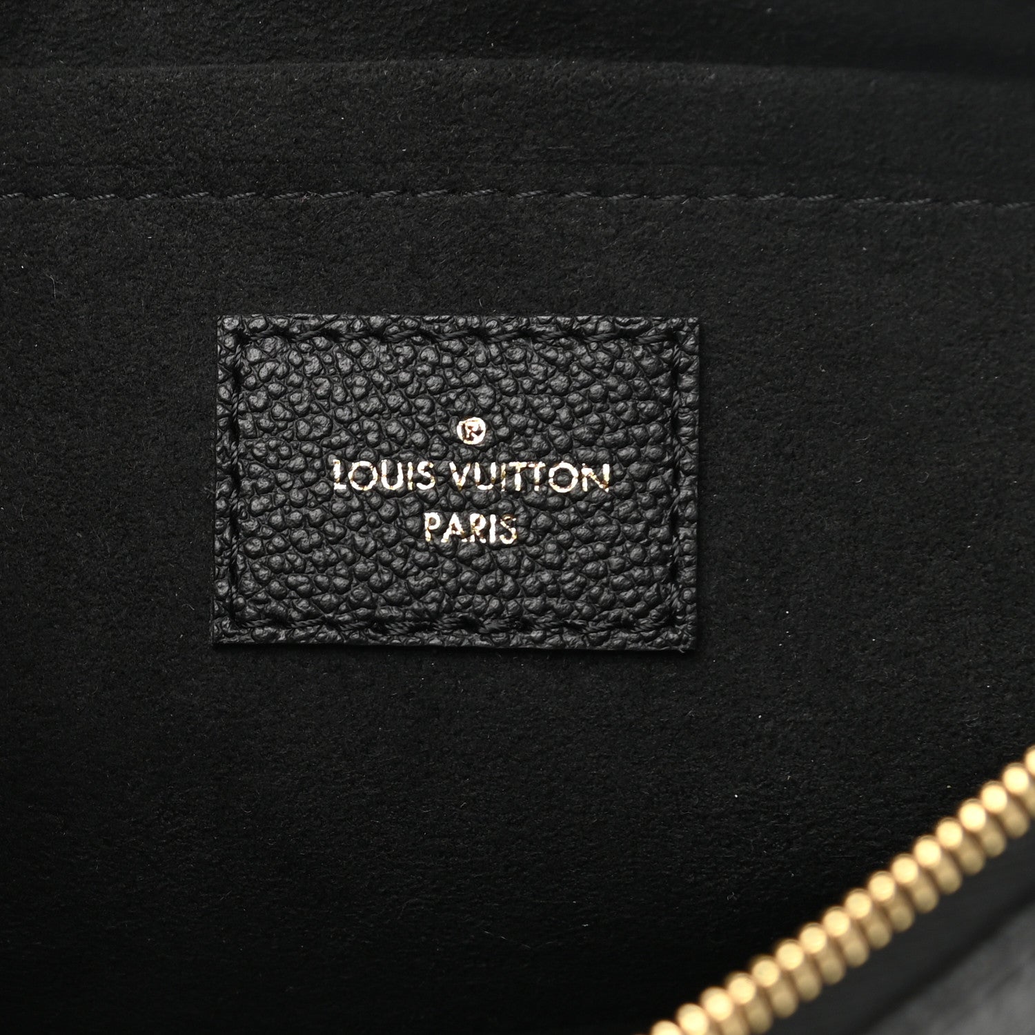 Louis Vuitton Empreinte Monogram Giant Multi Pochette Accessories Large Pochette Black 6 of 7