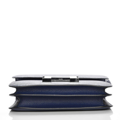 Hermes Epsom Constance 18 Bleu Saphir 6 of 18