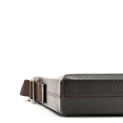 Louis Vuitton Monogram Glace Steve Messenger Bag Cafe 8 of 11