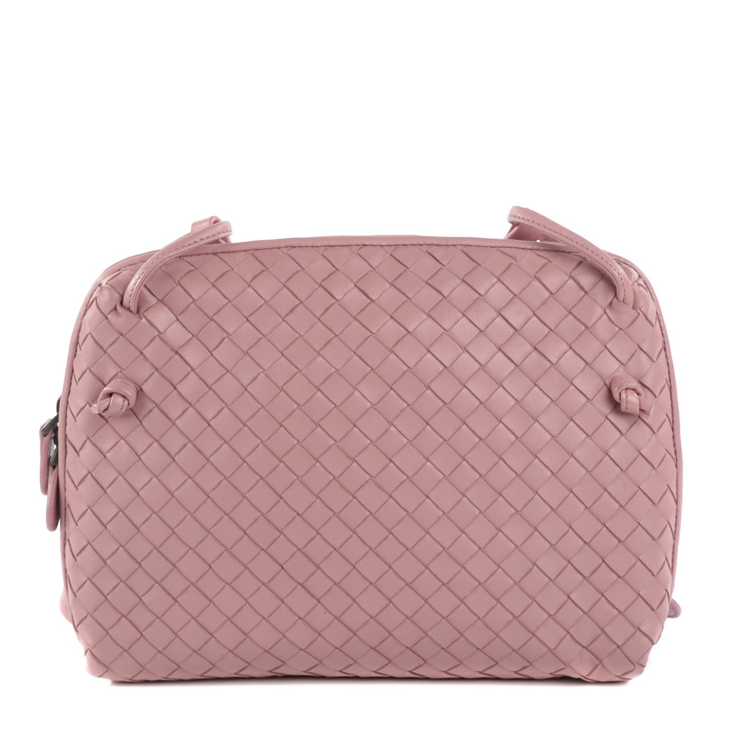 Nappa Intrecciato Pillow Crossbody Bag Watteau