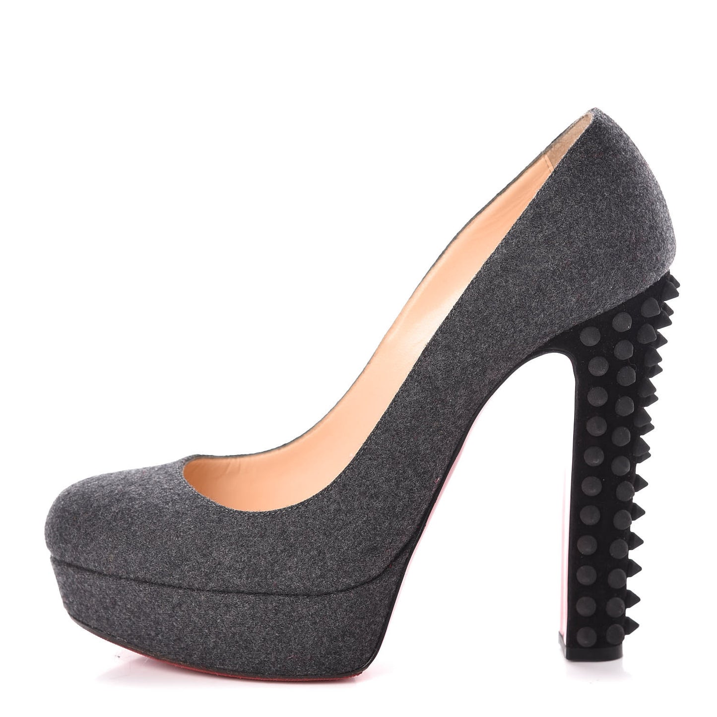 Flannel Veau Velours Taclou 120 Pumps 38 Grey