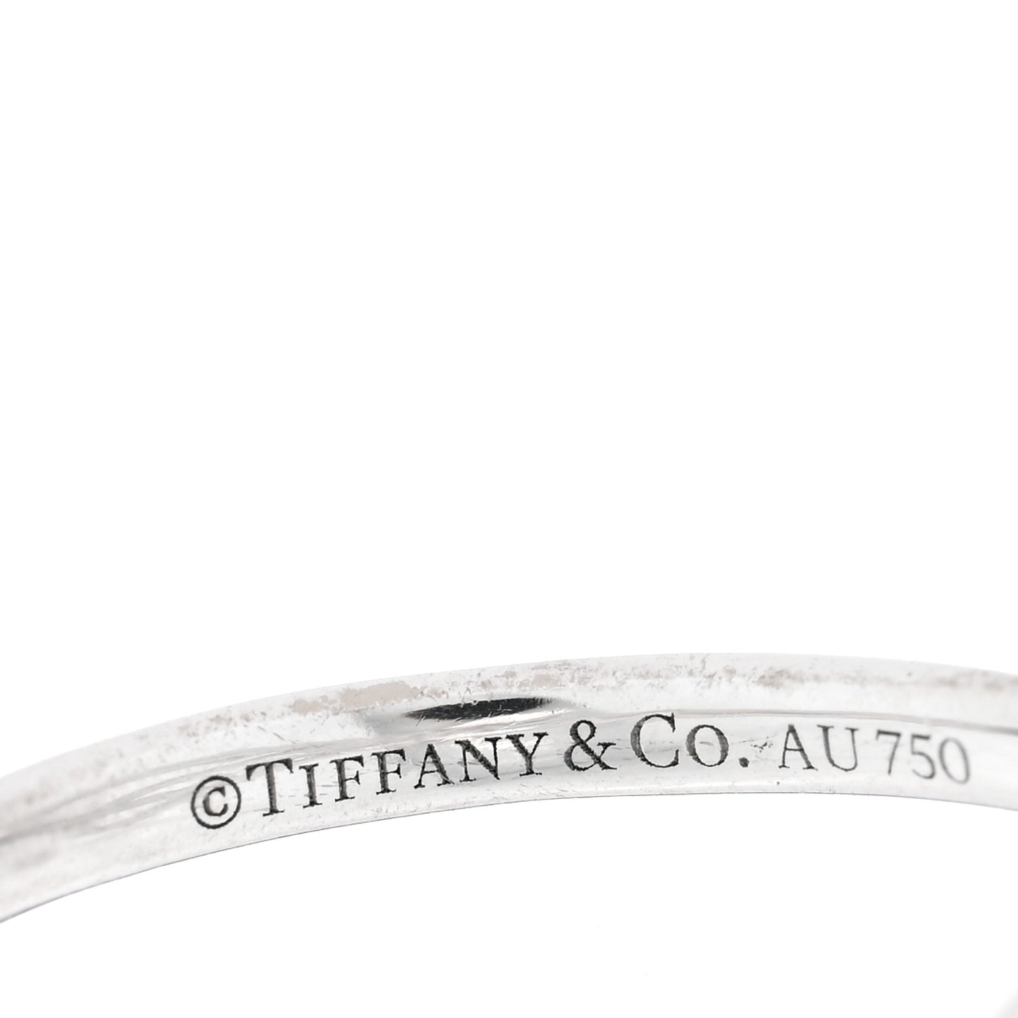 18K White Gold Diamond .40ctw Bow Ring 53 6.5