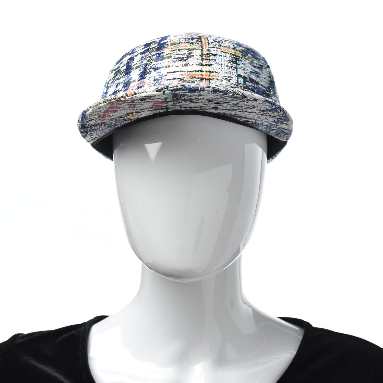 Chanel Tweed CC Cap Hat Multicolor 2 of 5