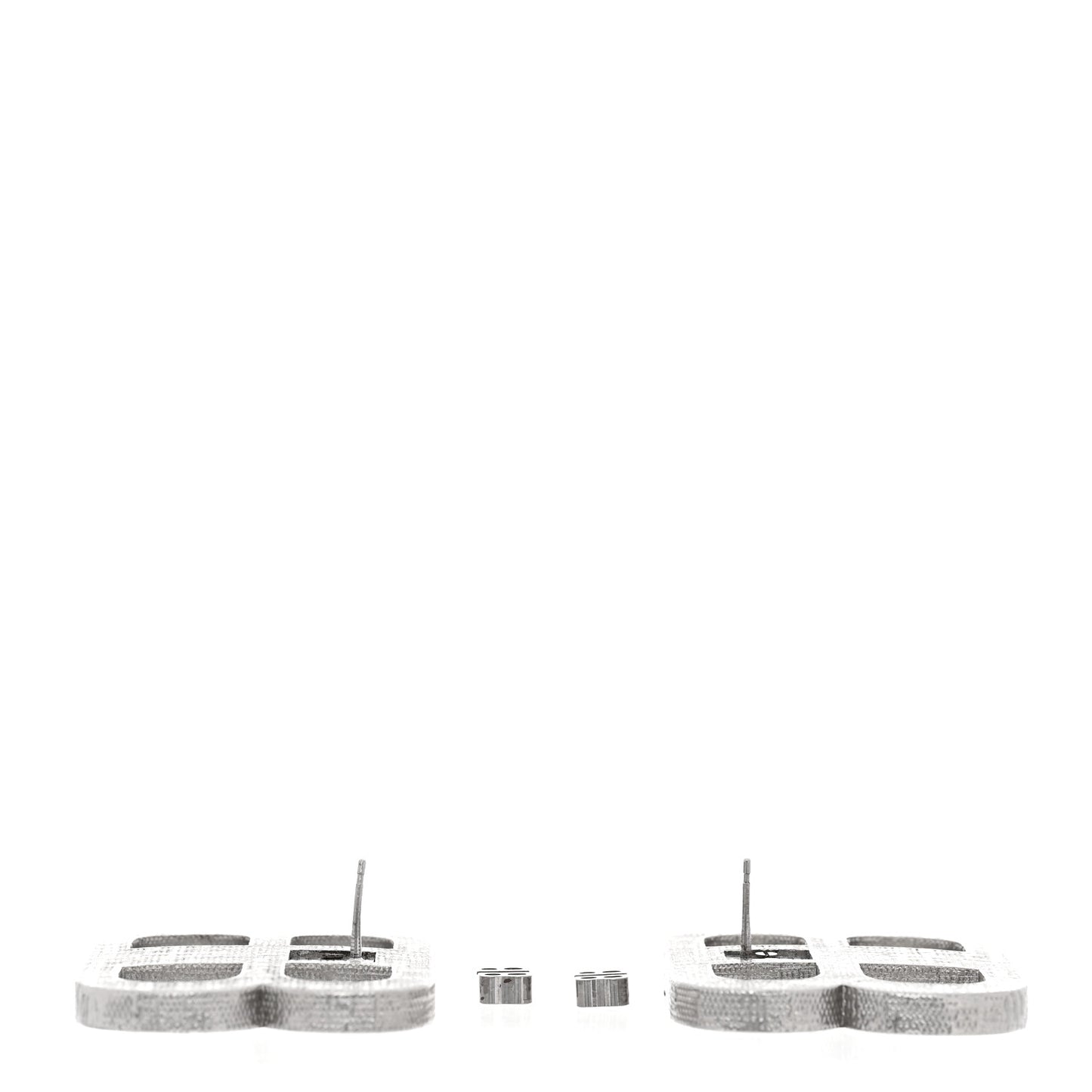 Crystal BB 2.0 Drop Earrings Silver