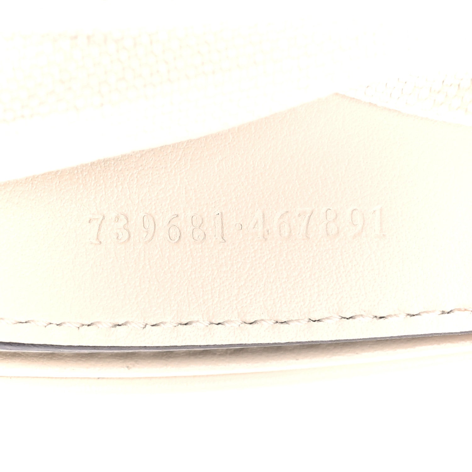 Gucci Calfskin Matelasse Monochrome Mini GG Marmont Crossbody Shoulder Bag White 8 of 11