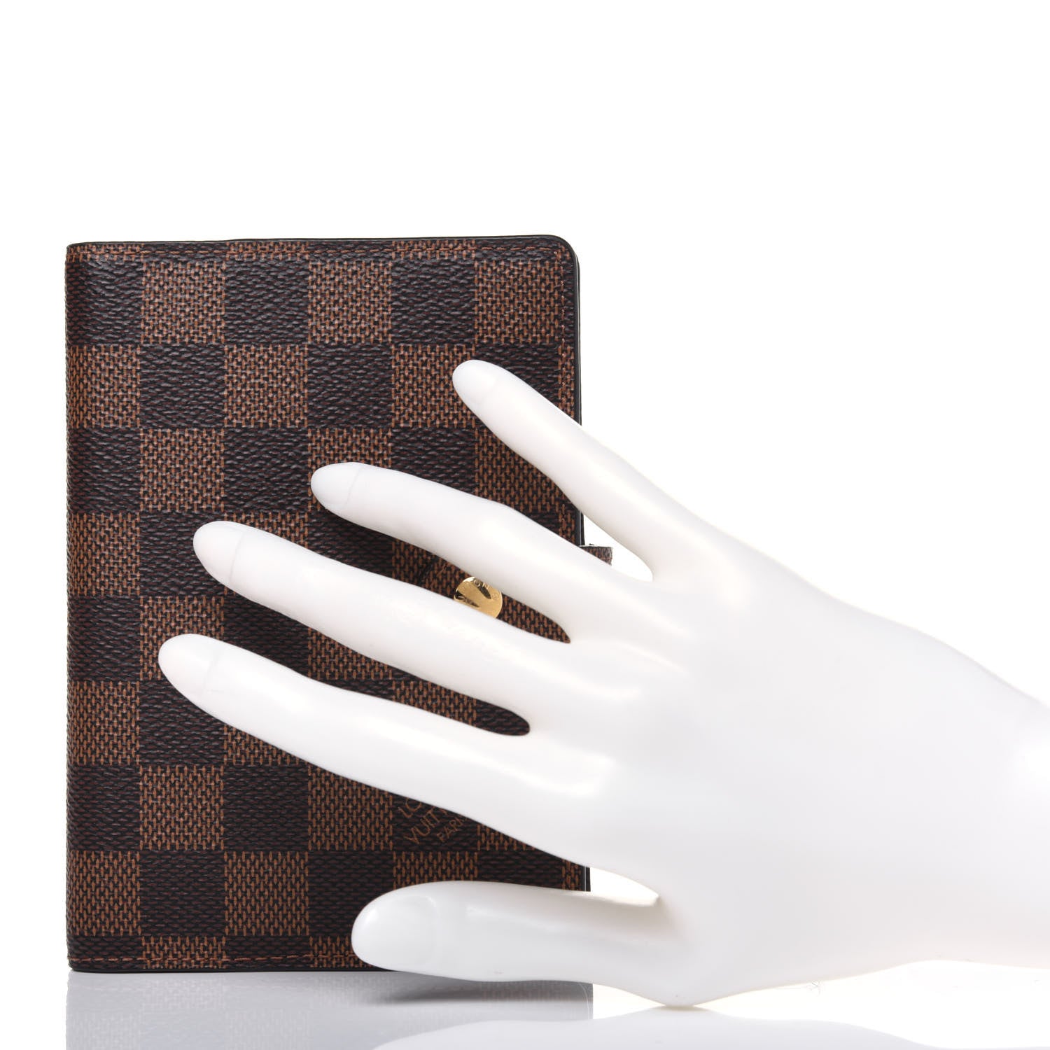 Louis Vuitton Damier Ebene Small Ring Agenda Cover 2 of 13